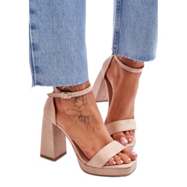 Step in style Sandalias Modelo Merila LC-29 Beige - Pisa con estilo Step in style Sandalias Modelo Merila LC-29 Beige - Pisa con estilo