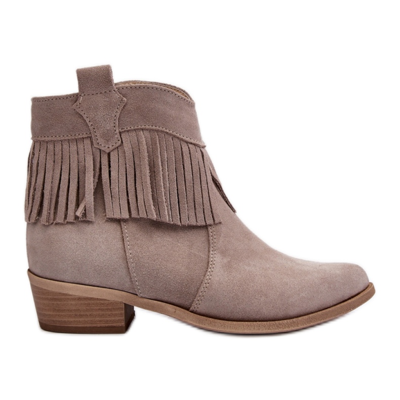 Step in style Botas Modelo Zazoo 3430 Cappuccino - Paso con estilo beige