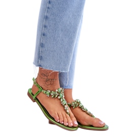 Step in style Sandalias Modelo Lenisa H8-291 Verde - Pisa con estilo