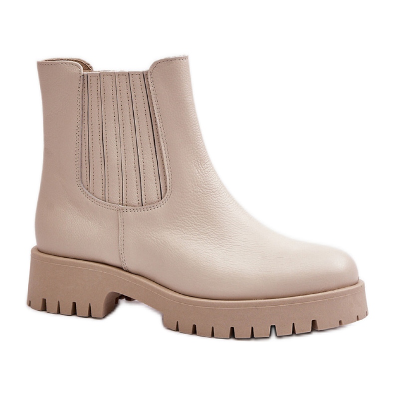 Step in style Botas Modelo Lewski 3611 Beige Claro - Paso con estilo Step in style Botas Modelo Lewski 3611 Beige Claro - Paso con estilo