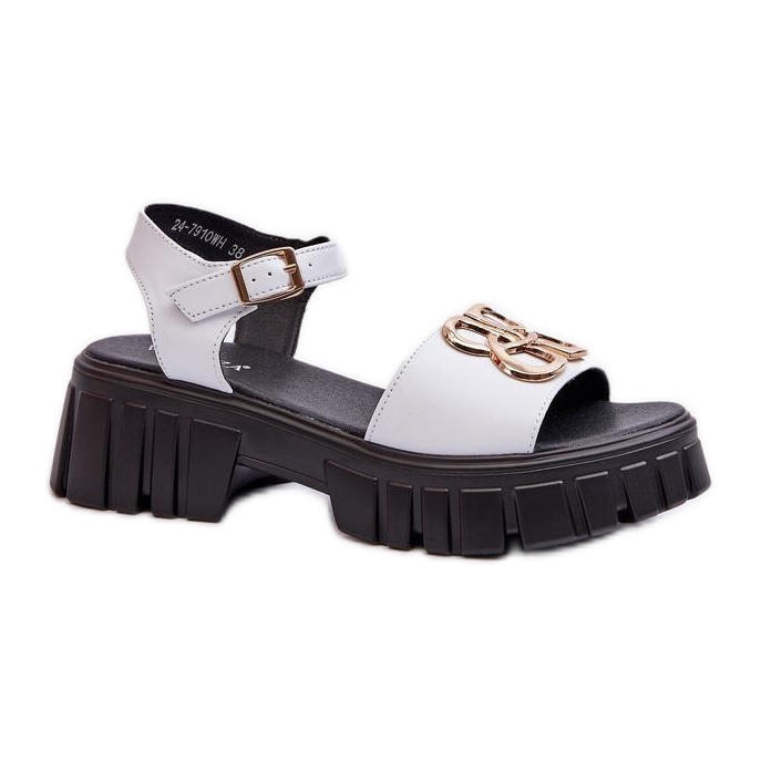 Step in style Sandalias Modelo Vinceza 7910 Blanco - Pisa con estilo