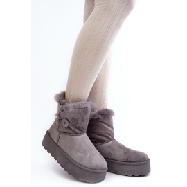 Step in style Botas de nieve Modelo Wikasem 85-925 Gris - Paso con estilo Step in style Botas de nieve Modelo Wikasem 85-925 Gris - Paso con estilo