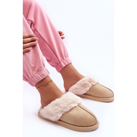 Step in style Pantuflas Modelo Pinky BO-609 Beige Claro - Pisa con estilo