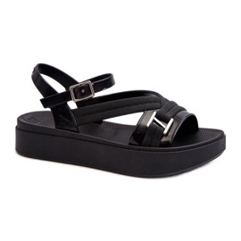 Step in style Sandalias Modelo Zaxy LL285064 Negro - Pisa con estilo
