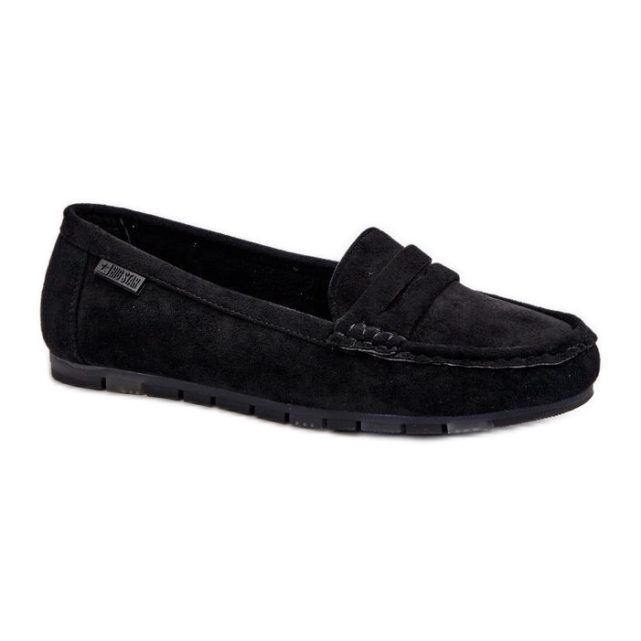 Step in style Mocasines Modelo Big Star NN274929 Memory Foam System Negro - Pisa con estilo