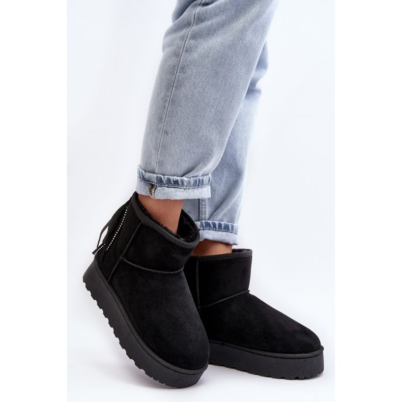 Step in style Botas de nieve Modelo Lirico 20222-4A Negro - Paso con estilo