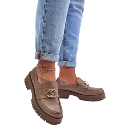 Step in style Zapatos Modelo Rosefalls 20153 Piel Beige Oscuro - Pisa con estilo