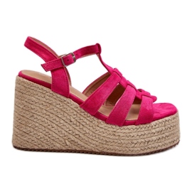 Step in style Sandalias Modelo Gnosis H8-689 Fucsia - Pisa con estilo rosado