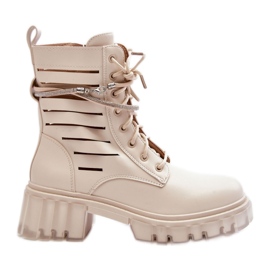 Step in style Botas de trabajo Modelo Rocky D8109 Beige - Paso con estilo Step in style Botas de trabajo Modelo Rocky D8109 Beige - Paso con estilo