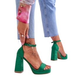 Step in style Sandalias Modelo Merila LC-29 Verde - Pisa con estilo Step in style Sandalias Modelo Merila LC-29 Verde - Pisa con estilo