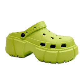 Step in style Sandalia Chanclas Modelo Witima D205 Verde - Pisa con estilo