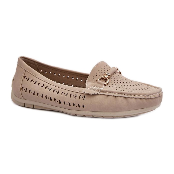 Step in style Mocasines Modelo Kaydance VG251 Beige - Paso con estilo