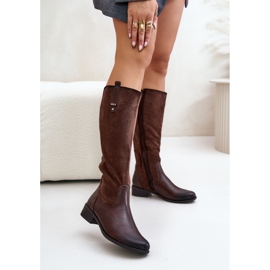 Step in style Botas Modelo Ivasira ASA198-22 Marrón - Paso con estilo