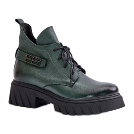 Step in style Botas Modelo Zazoo 60483 Verde Oscuro - Paso con estilo
