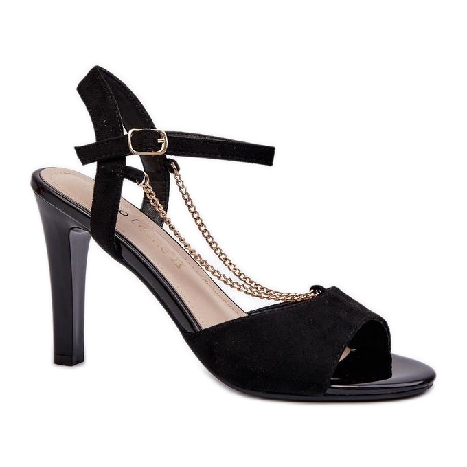 Step in style Sandalias Modelo Sergio Leone SK925 Negro - Pisa con estilo