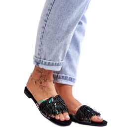 Step in style Sandalia Chanclas Modelo S.Barski KV-576-4 Negro - Pisa con estilo