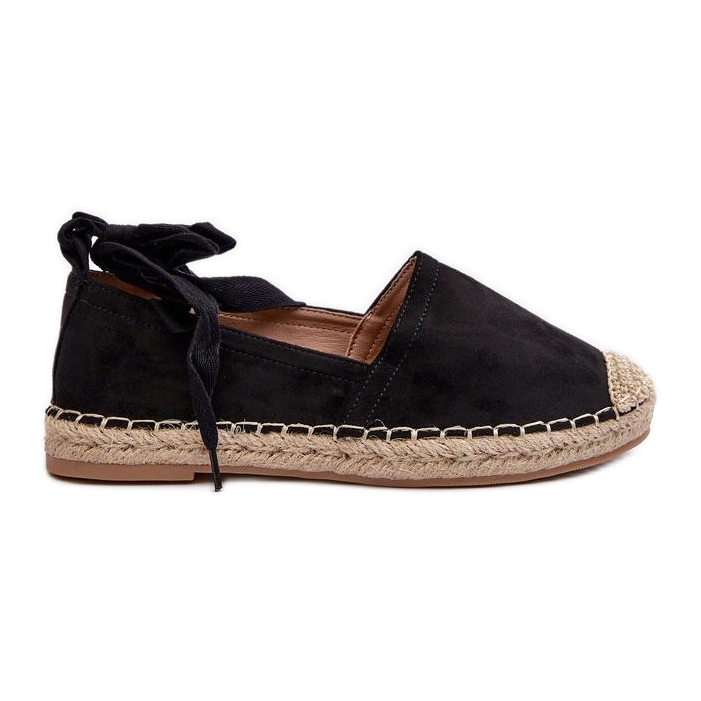 Step in style Alpargatas Modelo Ismanne B-727 Negro - Pisa con estilo