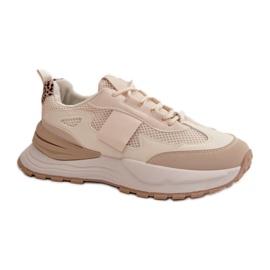 Step in style Zapatillas Deportivas Modelo Nevelaine 7583 Beige/Leopardo - Pisa con estilo
