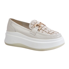 Step in style Mocasines Modelo Vinceza 89105 Beige Claro - Paso con estilo Step in style Mocasines Modelo Vinceza 89105 Beige Claro - Paso con estilo
