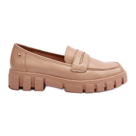 Step in style Mocasines Modelo Seravisa 58275 Beige - Pisa con estilo
