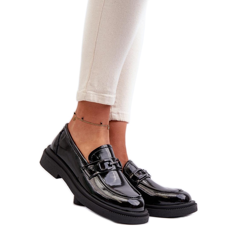 Step in style Mocasines Modelo Keelana 24PB18-6886 Barniz Negro - Paso con estilo Step in style Mocasines Modelo Keelana 24PB18-6886 Barniz Negro - Paso con estilo