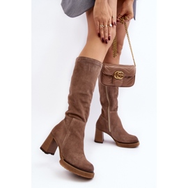 Step in style Botas Modelo Lemar Ceraxa 70133 Ante Marrón - Paso con estilo