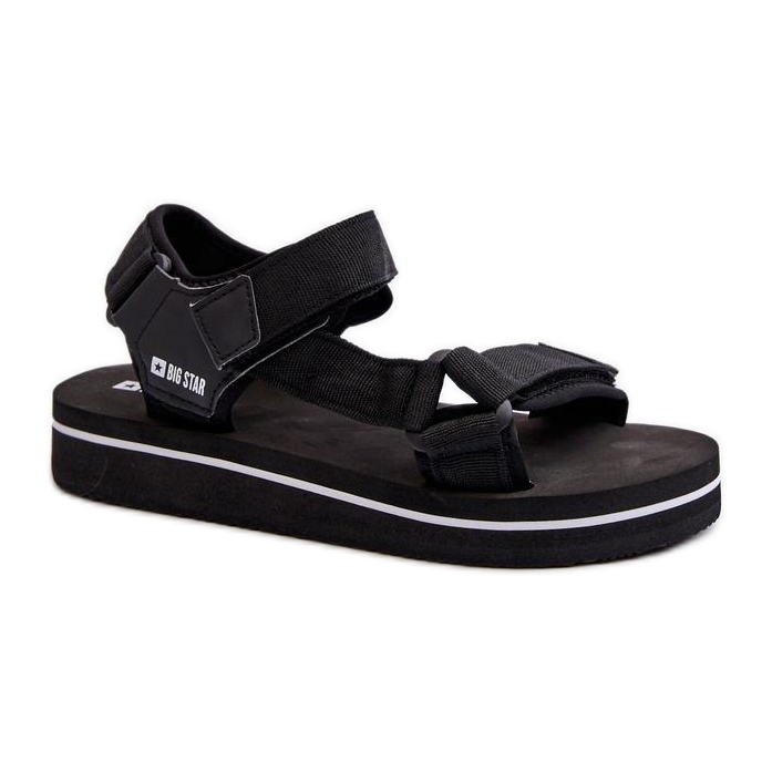 Step in style Sandalias Modelo Big Star NN274A532 Negro - Pisa con estilo