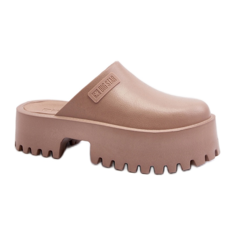 Step in style Sandalia Chanclas Modelo Big Star NN274016 Beige - Pisa con estilo