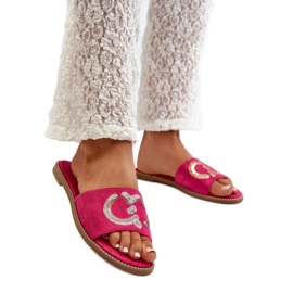 Step in style Sandalia Chanclas Modelo S.Barski KV27-052 Fucsia - Pisa con estilo rosado