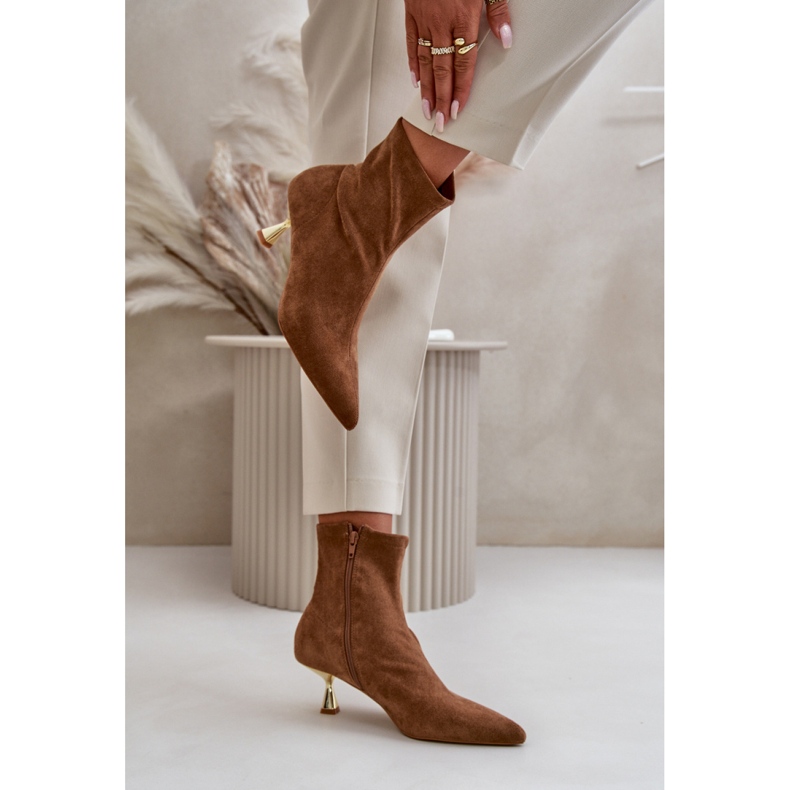 Step in style Botas Modelo Irithare GP12 Camel - Paso con estilo marrón