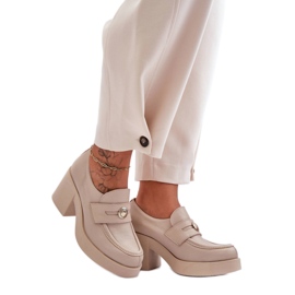 Step in style Zapatos Modelo Dunadia 20148 Piel Beige - Pisa con estilo