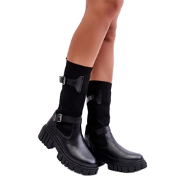 Step in style Botas Modelo Abroze 55-80 Negro - Paso con estilo