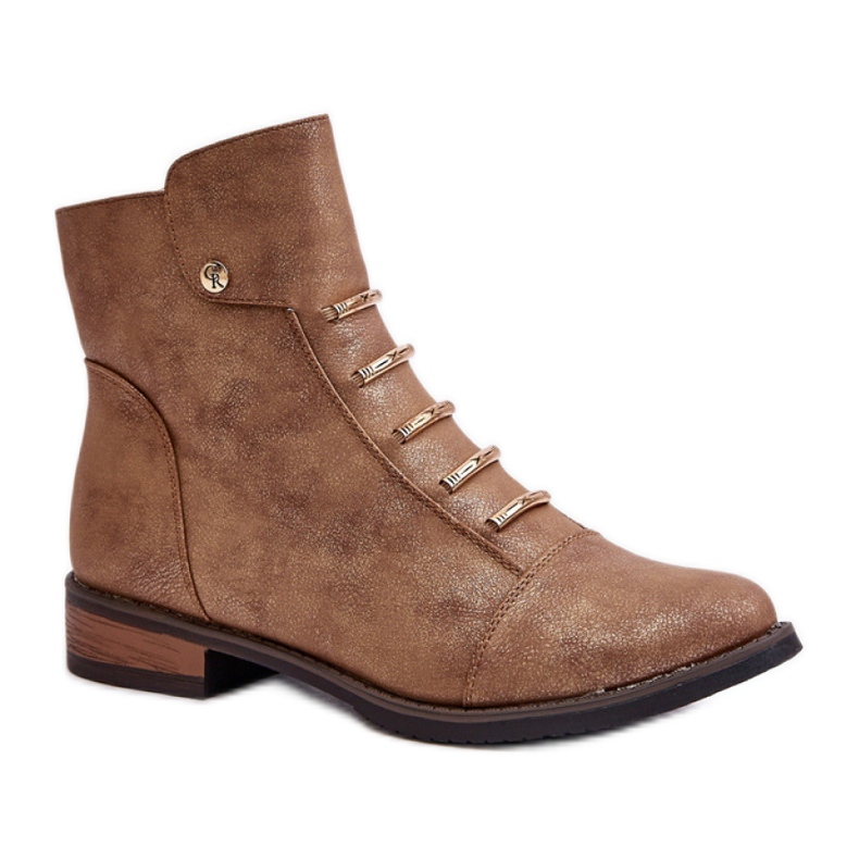 Step in style Botas Modelo Labise ASA62-16 Oro - Paso con estilo amarillo