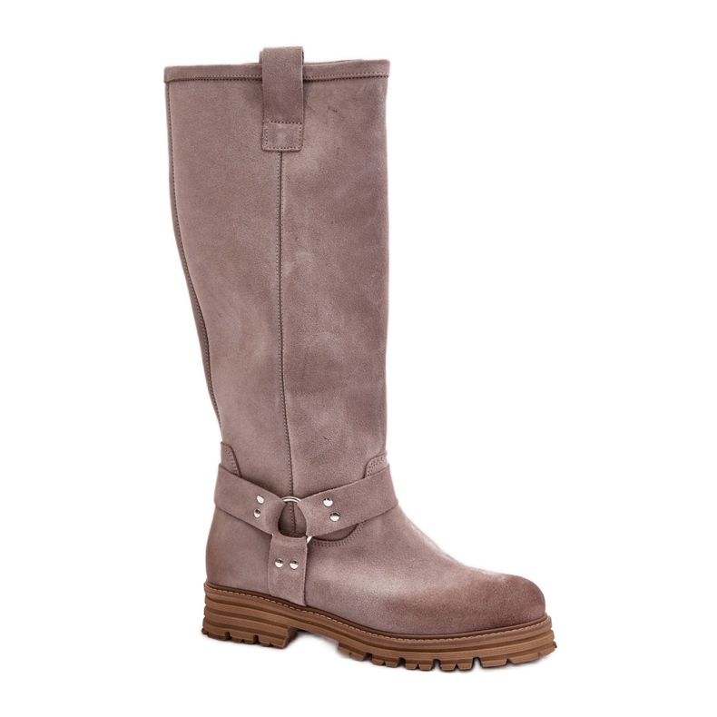 Step in style Botas Modelo Lewski 3615 Cappuccino Ante - Paso con estilo beige