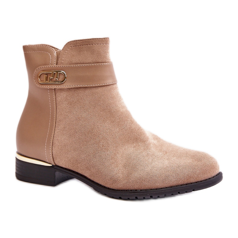 Step in style Botas Modelo Ravasira K-99213 Beige - Paso con estilo