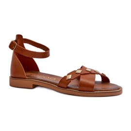 Step in style Sandalias Modelo Zazoo 40378 Marrón - Pisa con estilo