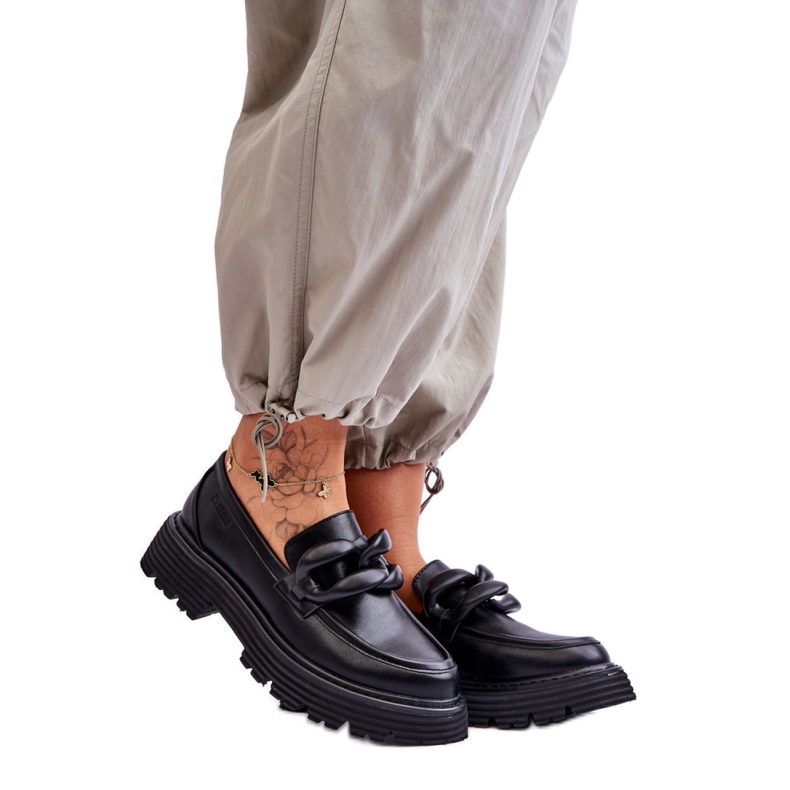 Step in style Mocasines Modelo Big Star LL274580 Negro - Paso con estilo