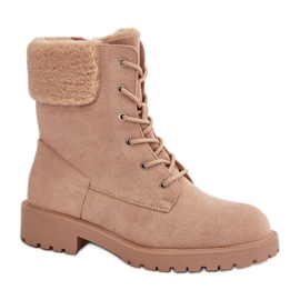 Step in style Modelo Workers Mivael QT86 Beige - Paso con estilo