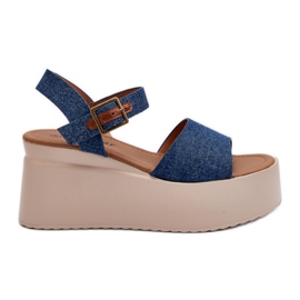 Step in style Sandalias Modelo Geferia PS18 Jenas - Pisa con estilo azul