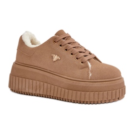 Step in style Zapatillas Deportivas Modelo Lotira TL293-63 Marrón - Pisa con estilo