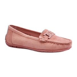Step in style Mocasines Modelo Rabell DF711 Rosa Claro - Paso con estilo