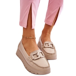 Step in style Mocasines Modelo Desmond 10141 Beige - Paso con estilo
