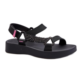 Step in style Sandalias Modelo Zaxy LL285062 Negro - Pisa con estilo