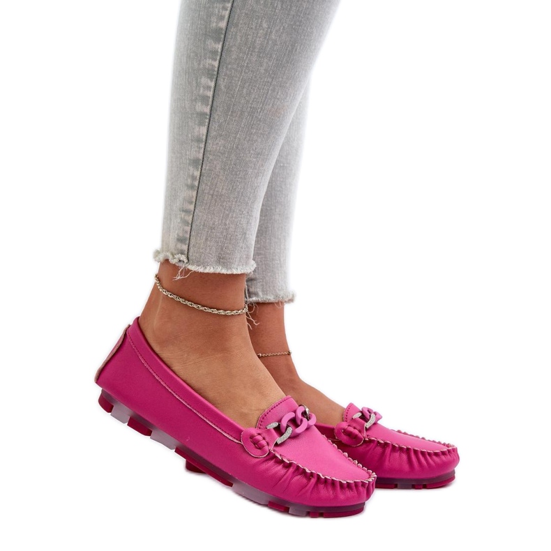 Mocasines Modelo S.Barski LR339 Fucsia - Step in style rosado Mocasines Modelo S.Barski LR339 Fucsia - Step in style rosado