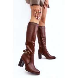Step in style Botas Modelo Sendilia KZ103 Marrón - Paso con estilo