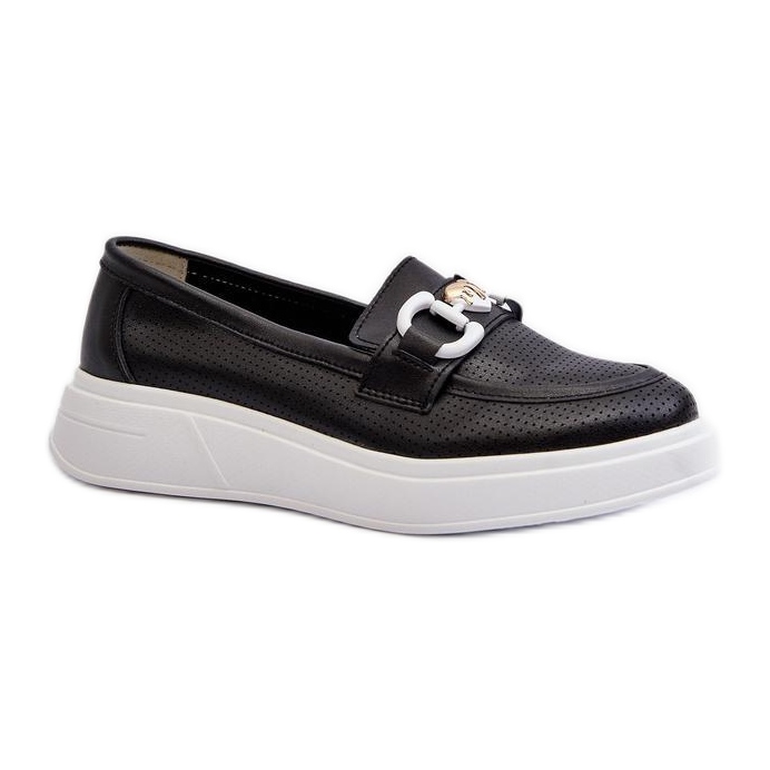 Step in style Mocasines Modelo S.Barski LR720 Negro - Paso con estilo