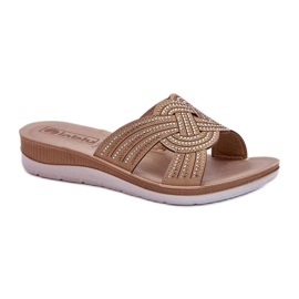 Step in style Sandalia Chanclas Modelo Inblu BV000037 Beige - Pisa con estilo