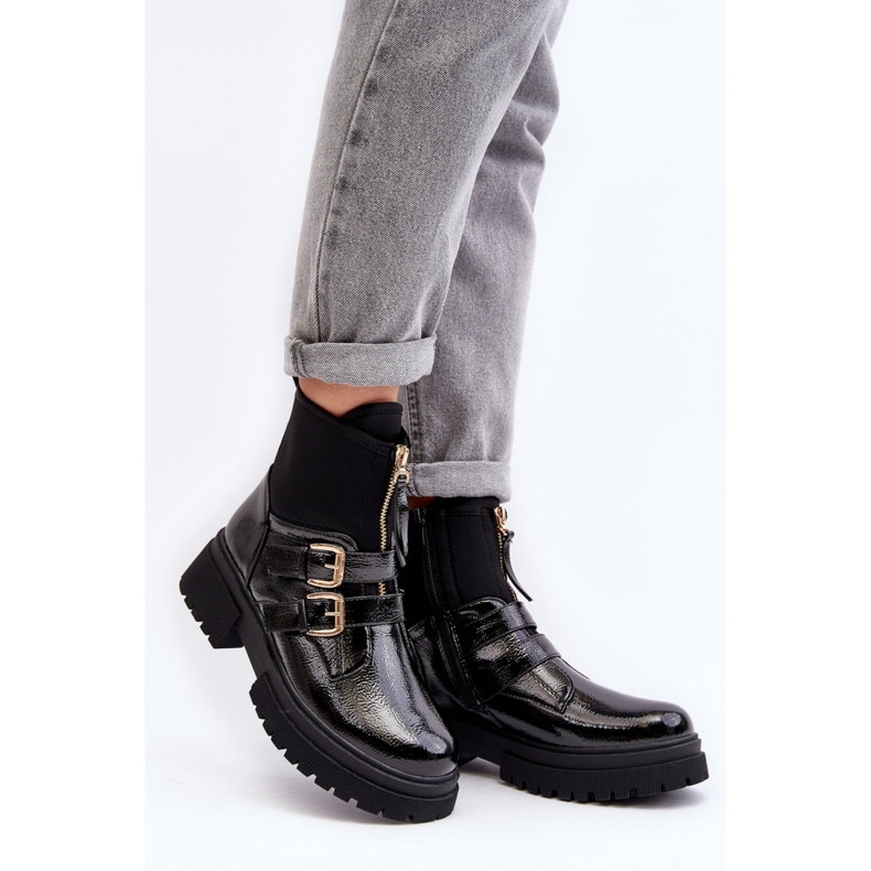 Step in style Botas Modelo Rellisa 168-537 Negro - Paso con estilo