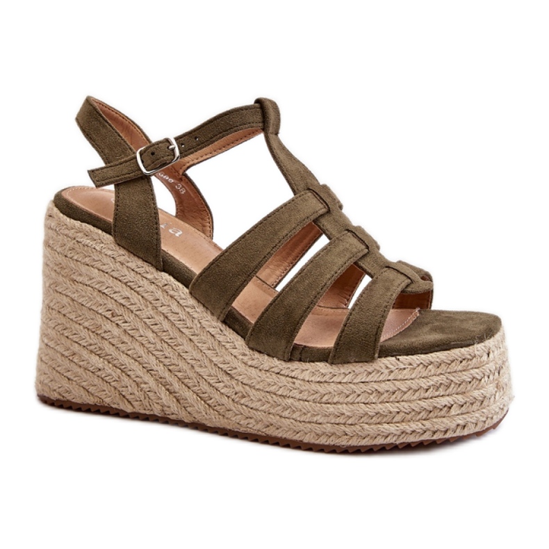 Step in style Sandalias Modelo Gnosis H8-689 Verde - Pisa con estilo