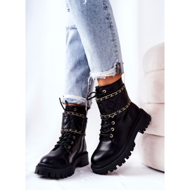 Step in style Botas Obrera Modelo Caleanor H21-71 Blk Negro - Paso con estilo Step in style Botas Obrera Modelo Caleanor H21-71 Blk Negro - Paso con estilo